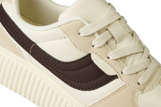 Buty sportowe damskie Badoxx DLXC-8624BE beżowe rozm.37-41