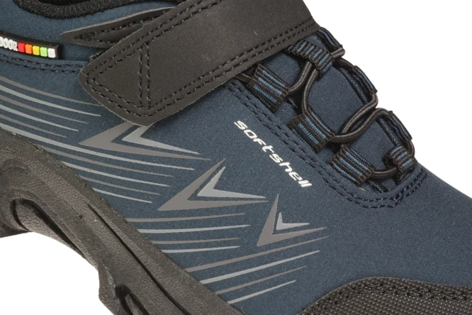 Buty sportowe dziecięce American Club CWT-246 czarne i granatowe rozm.32-36