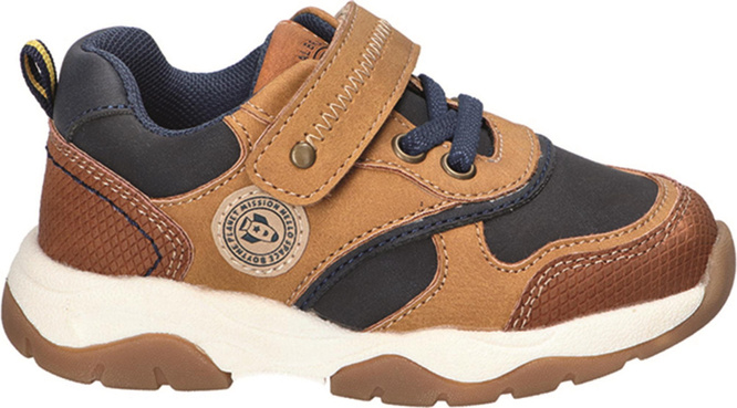 Buty sportowe dziecięce American Club AXD-133 szare i camelowe rozm.23-27