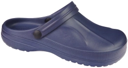 Men’s pool clogs Flame MF-006DBU navy, sizes 41–46