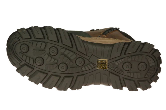 Obuwie zimowe męskie Feisal MD9905-1BR brązowe rozm.44-48