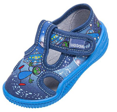 Children's Viggami JUPITER navy blue sneakers, size 20-25