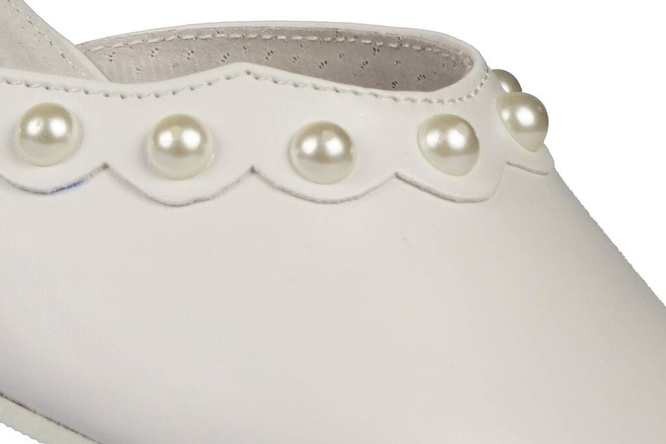 American Club CKOM-59 girls' shoes, white, sizes 36-38