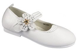 Children's ballerinas Apawwa BMC324WH white size 26-30