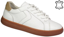 Sergio Leone DSP-105BI Women’s Sneakers – White, Sizes 36–41