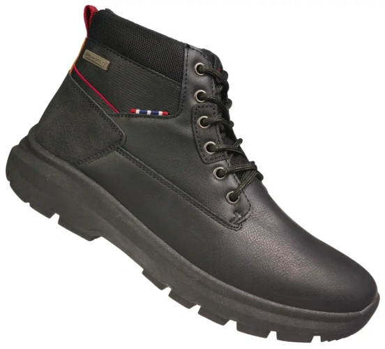 American Club MRH-118 men's winter shoes, black, sizes 41-46