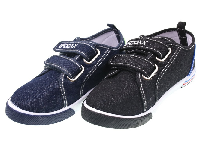 Children's trainers Badoxx B3SP-582-LS navy blue black rozm.25-30