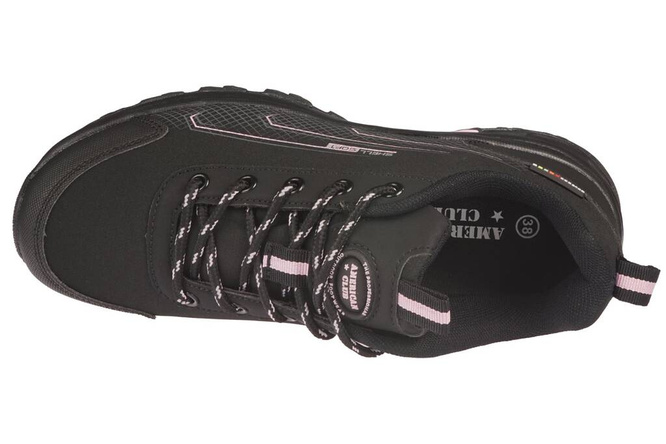 Buty sportowe damskie American Club DWT-178 czarno różowe i czarno miętowe rozm.36-41