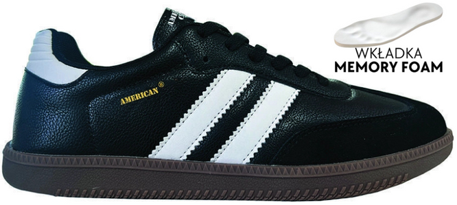 American Club DRD-29 women's sports shoes black size 37-41