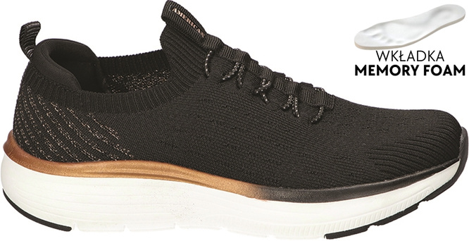 American Club DRH-158 women's sports shoes black and white size 36-41