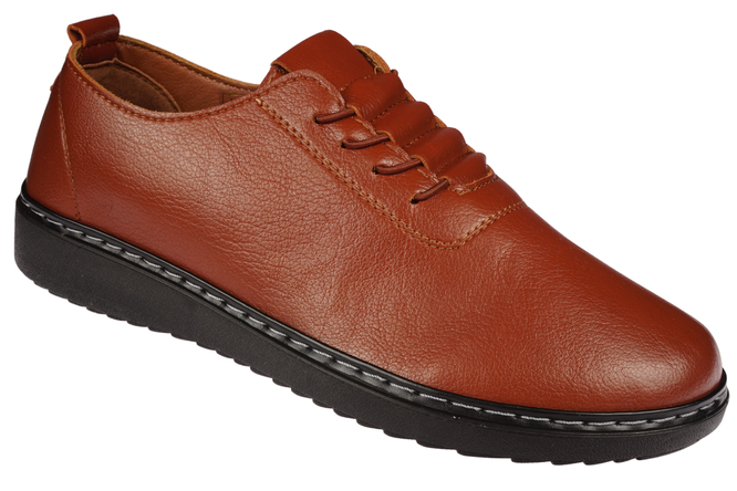 Półbuty damskie Le Scarpe DA7286-16 brązowe rozm.36-41