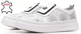 Sergio Leone DSP019BI women's sports shoes, white, sizes 36-41