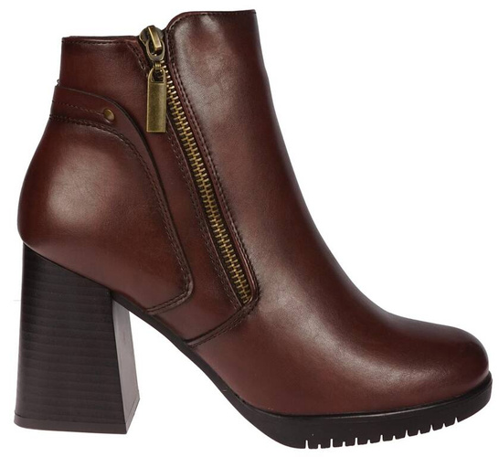 Sergio Leone DBT323BRSK women's winter shoes, brown, sizes 36-40