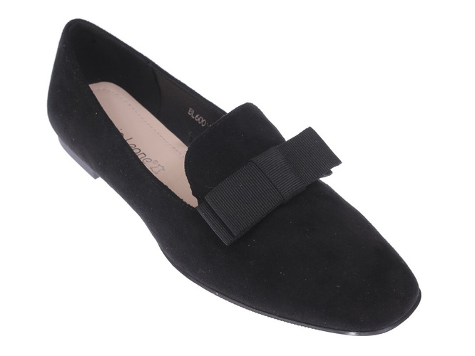 Mokasyny damskie Sergio Leone DBL600CZMI czarne rozm.36-40