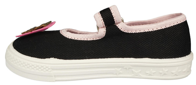 Tenisówki dziecięce ZetPol HANIA czarne rozm.26-31