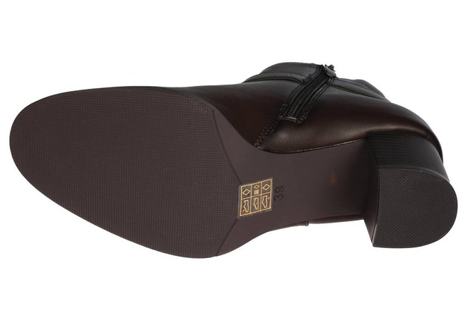 Skotnicki DB-3-1357BR women's winter shoes, brown, sizes 36-41