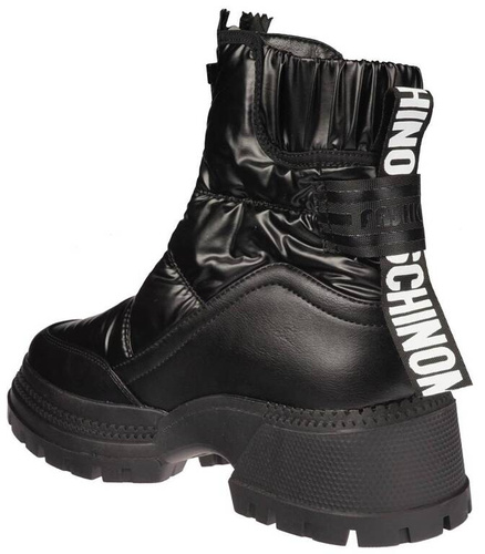 Women's snow boots Goodin DHF264BL black size 36-41