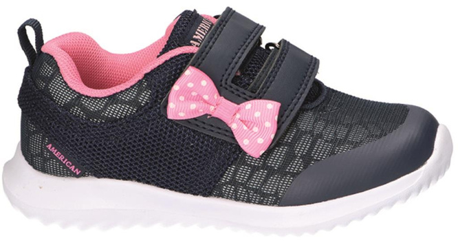 Buty sportowe dziecięce American Club AHA-64 granatowe i szare rozm.22-26