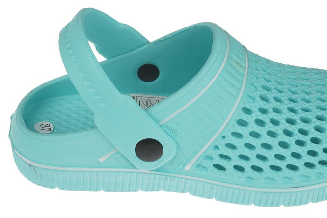 Women's pool slippers LaNo DKL-3-0211-B blue or turquoise size 36-41