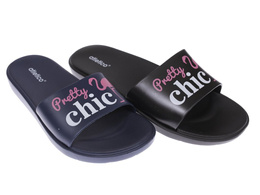 Klapki basenowe damskie Atletico DE7172-A03NABL granatowe i czarne rozm.36-41