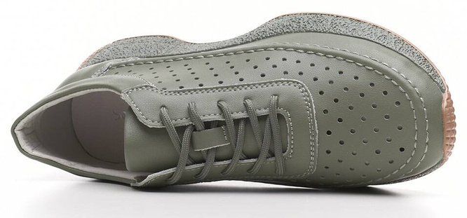 Buty sportowe damskie Sergio Leone DSP013ZI zielone rozm.36-41