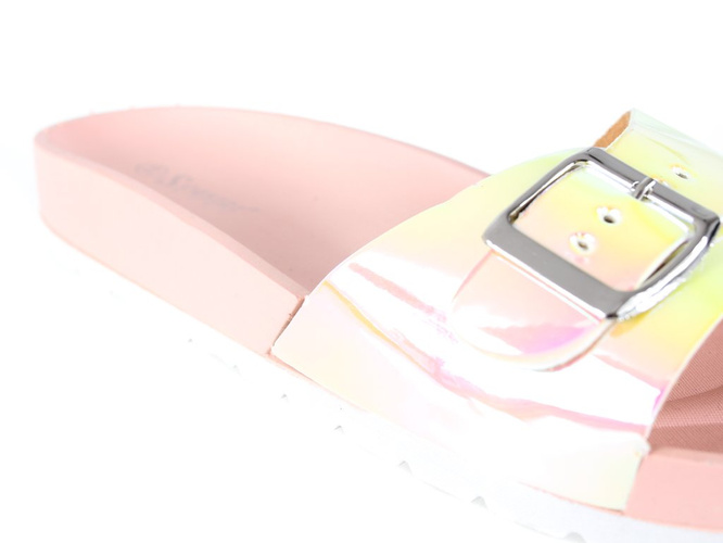 SeaStar DBDG27PPI women's pool slippers pink, holographic, size 36-41