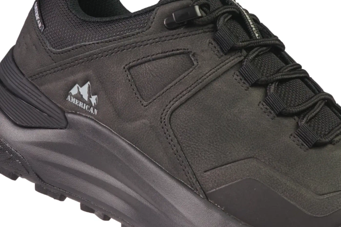 American Club RRH-167 Men’s Sports Shoes – Black, Sizes 41–46