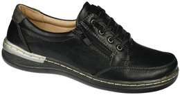Półbuty damskie Chun Sen D9708-9BLGY czarne rozm.36-41