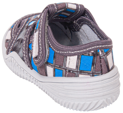 Children's sneakers Viggami NIKUŚ DRUK grey size 20-25