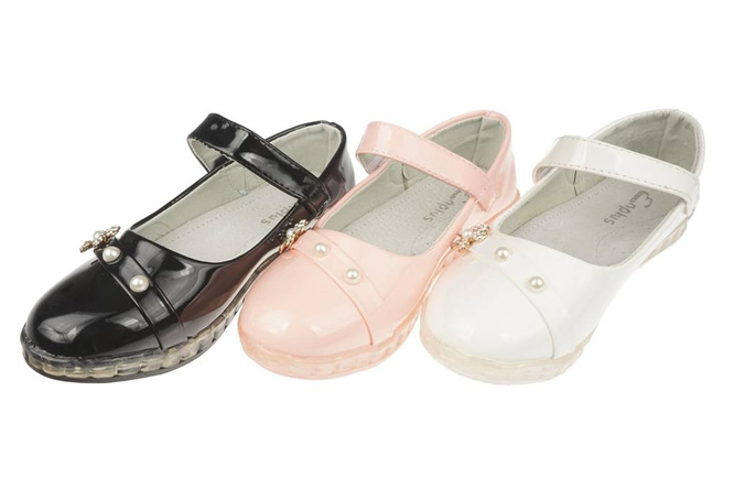 Children's shoes Enplus CA801 black, white or pink sizes 31-36