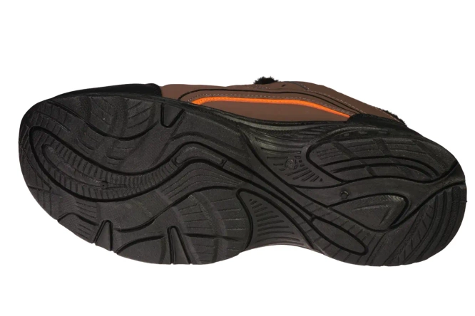 Men’s winter boots Sunlanse MM218-ABR brown, sizes 41–46.