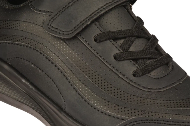 Buty sportowe młodzieżowe American Club DFH-29 białe i czarne rozm.36-41