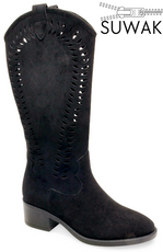 Women's cowboy boots Skotnicki DB-3-Y82BL black sizes 36-41