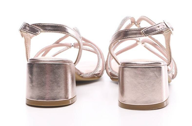 Sergio Leone DSK048ZLMI women's sandals, gold, sizes 36-40