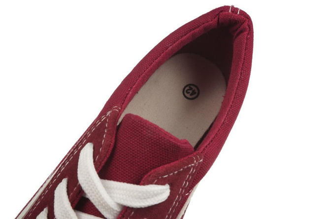 Men's trainers FEISAL MMB123WI claret size 41-46