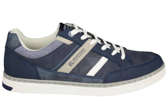 Men's sports shoes American Club MRH-76 navy blue and white, size 41-46