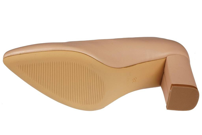 Sergio Leone women's pumps DPB414CI beige size 36-40