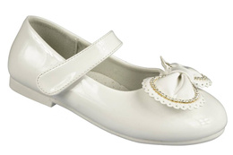 Children's ballerinas Apawwa BMC262WH white size 26-31