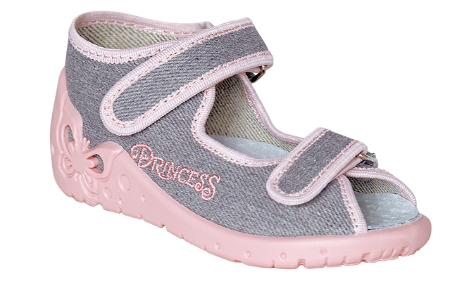 Gray sneakers ZetPol OLIWIA GRAY gray size 20-27