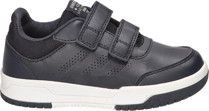 American Club CES-147 children's sports shoes, black and navy blue, sizes 32-36