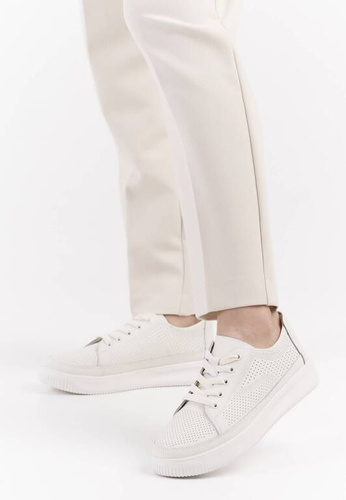 Sergio Leone DSP020BI women's sports shoes, white, sizes 36-41