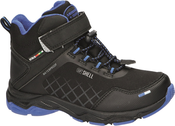 Children's winter shoes American Club BHL-28 blue or red size 27-31