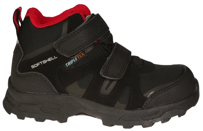 American Club BSN-32 black and navy blue children's winter shoes, size 28-32