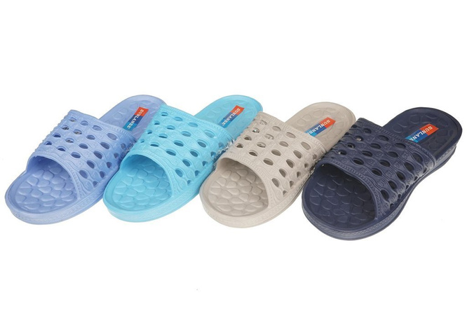 Women's pool slippers Sunlanse DN310 navy blue, mint, gray or blue size 37-41