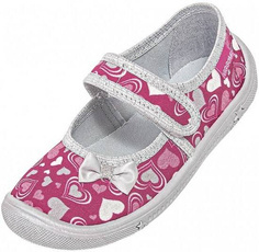 Tenisówki dziecięce Viggami JUDYTA SERCA różowe rozm.26-36