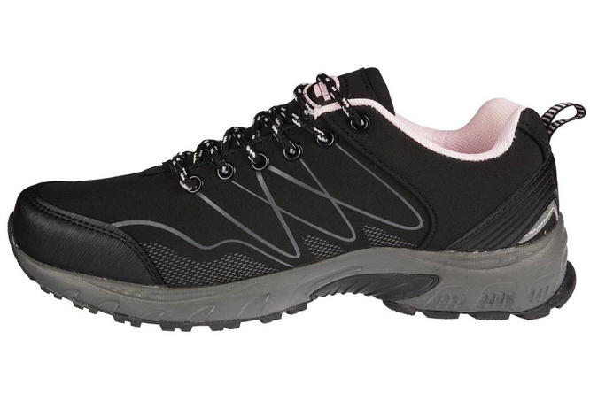 Buty sportowe damskie American Club DWT-129 czarno-różowe rozm.36