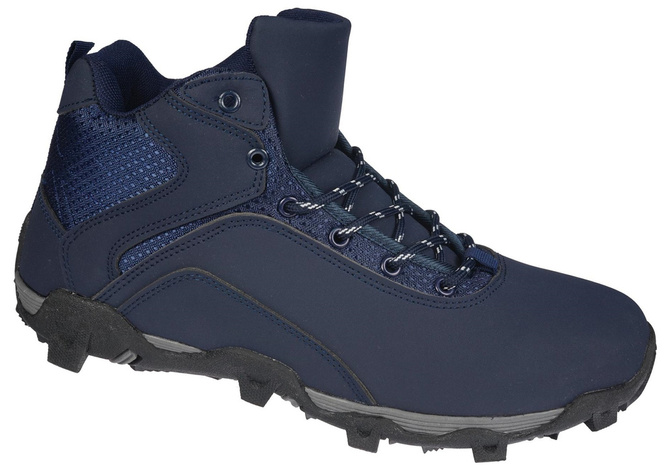 Men's winter shoes Le Scarpe MA8018-13NA navy blue size 41-46
