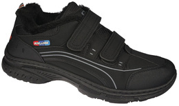 Sunlanse MM218-ABLDGY men's winter shoes, black, sizes 42-47