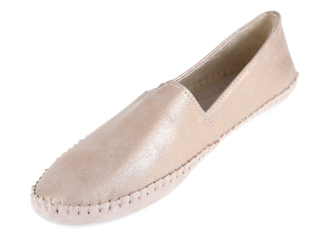 Women's ballerinas Goodin DGD-FL209CH champagne size 36-41