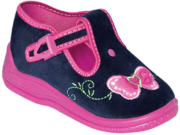 Children's sneakers ZetPol DOROTA black size 19-27